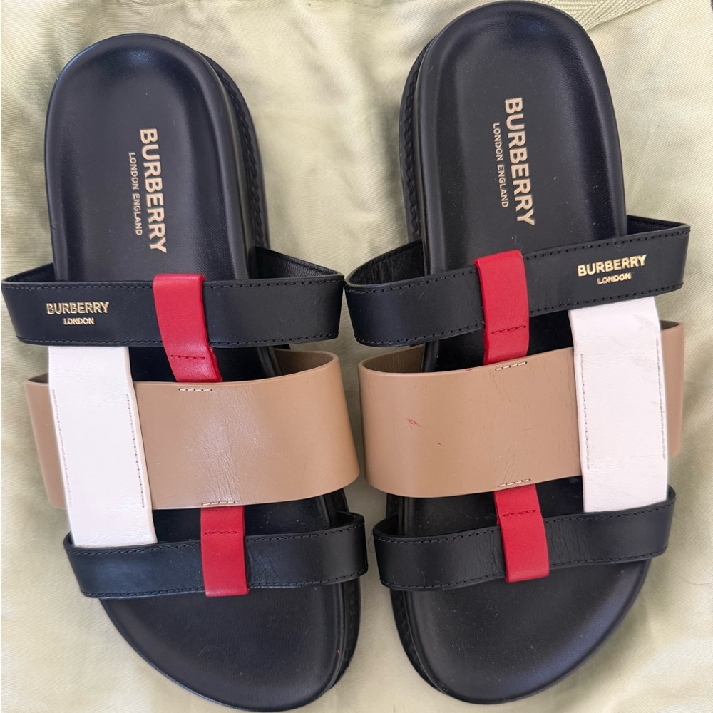 Burberry authentic sandals